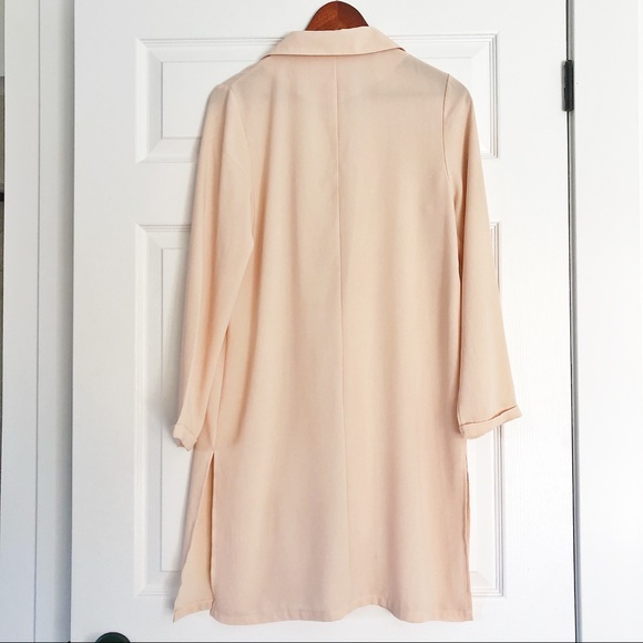 Longline duster with side slits - Picture 2 of 4